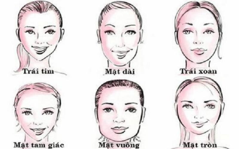Theo nhân tướng học thì con người thường sẽ có những tướng mặt phổ biến sau