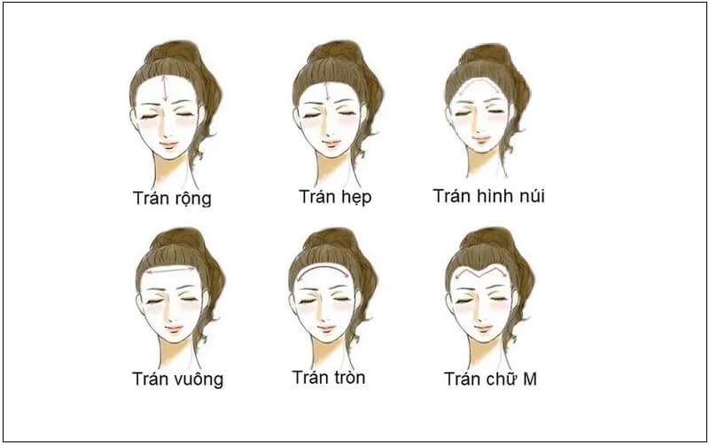 Trán là một trong những bộ phận quan trọng trên khuôn mặt và trong nhân tướng học
