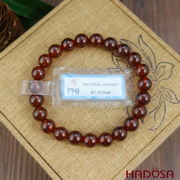 Ưu điểm của vòng đá garnet là độ bền cao