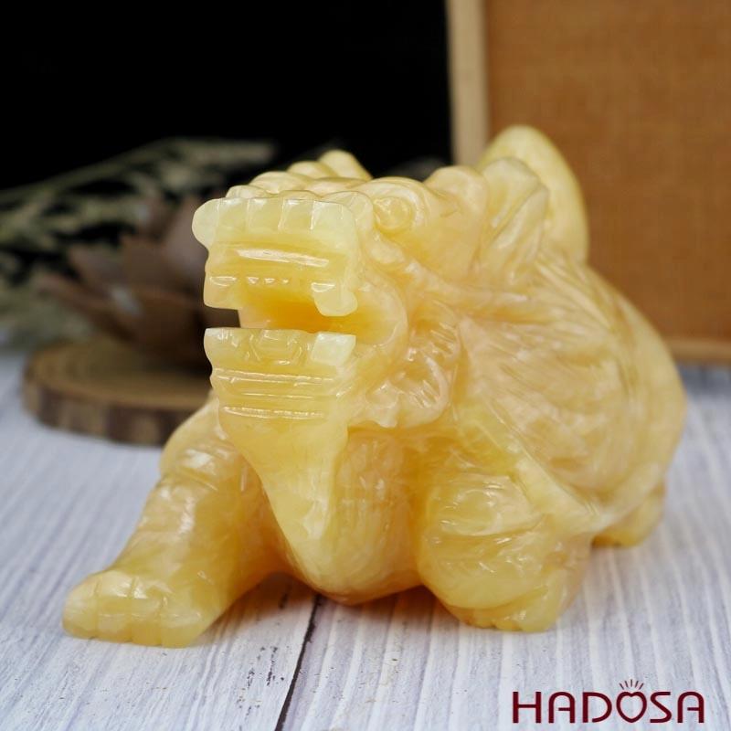 Long Quy Ngọc Hoàng Long với kích thước 14cm