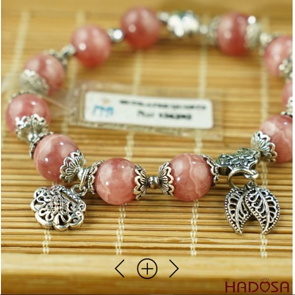 Hadosa cung cấp đa dạng vòng đá đào hoa phong thủy