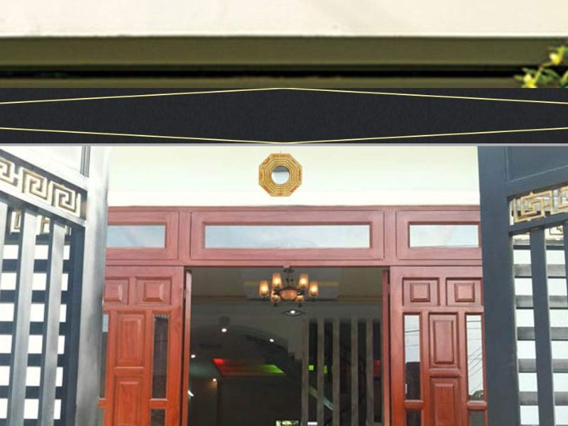 Xác định nơi treo gương để tiến hành đúng cách treo gương Bát Quái