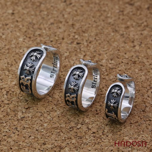 Nhẫn bạc Thái nam cao cấp