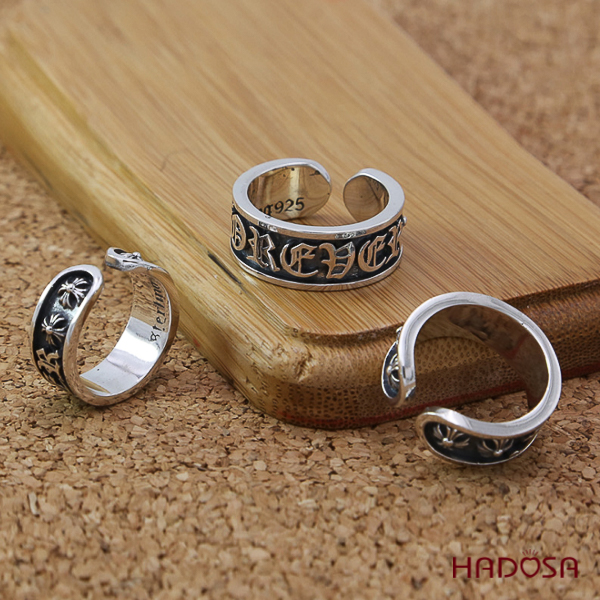 Nhẫn bạc Thái nam cao cấp