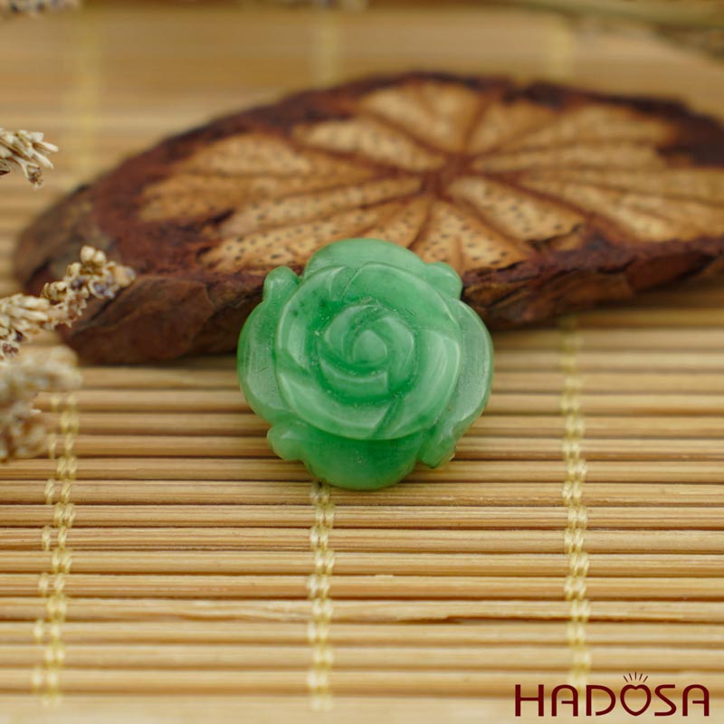 Hoa mẫu đơn cẩm thạch xanh lí