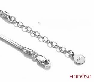 Lắc tay bạc sợi mỳ