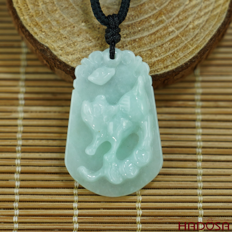 Mặt Cẩm Thạch A Tuổi Hợi 37x24mm