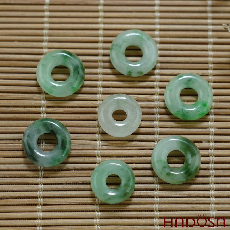 Mặt dây chuyền Cẩm Thạch tròn 13mm