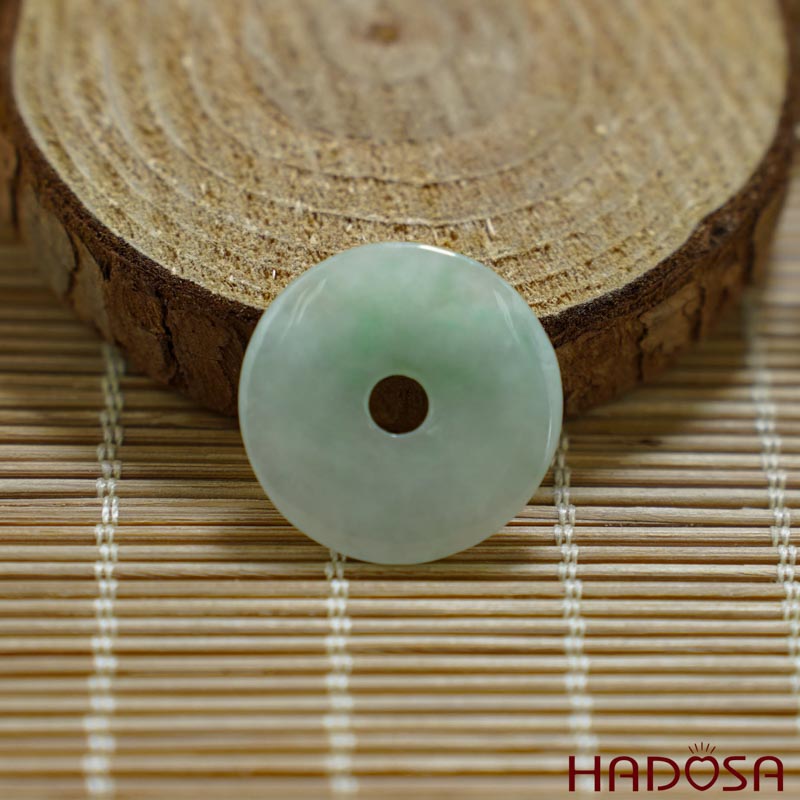 Mặt Đồng Điếu Cẩm Thạch trắng lý 21mm