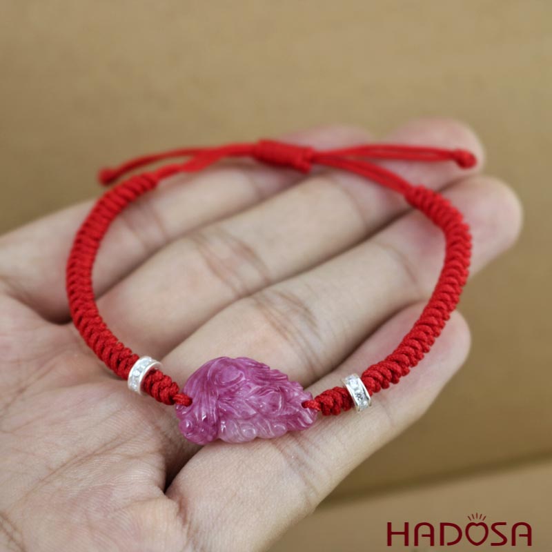 Vòng phong thủy Hồ Ly Ruby