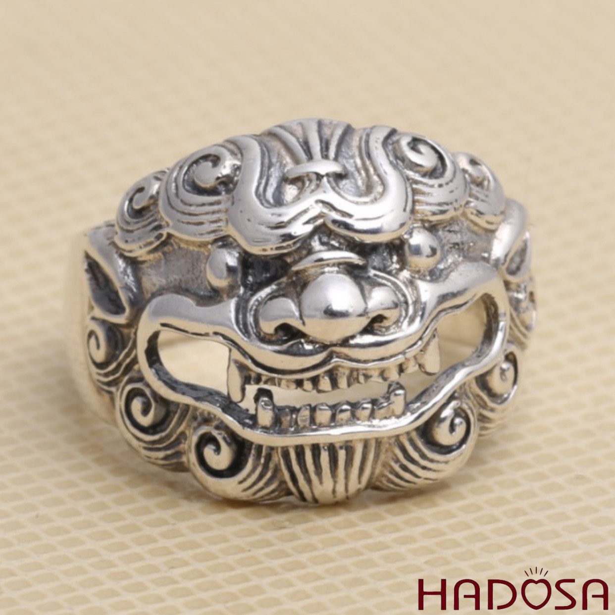 Nhẫn bạc phong thủy nam