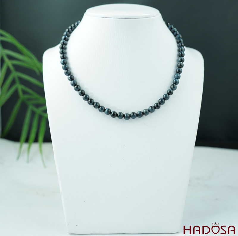 Vòng cuốn Thạch anh mắt chim ưng 6mm