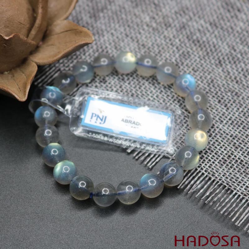 Vòng đá Xà cừ 9mm chuẩn 6A cao cấp Hadosa