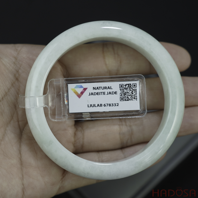 Vòng Ngọc Cẩm Thạch A bản hẹ lý môn ni 56