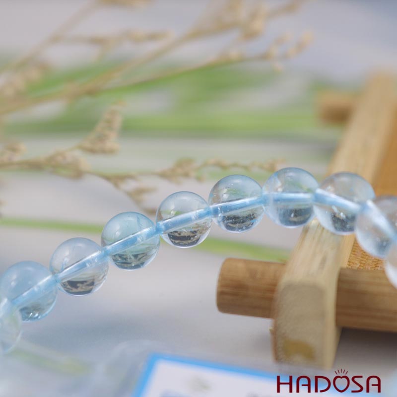 Vòng Topaz xanh 07mm 6A