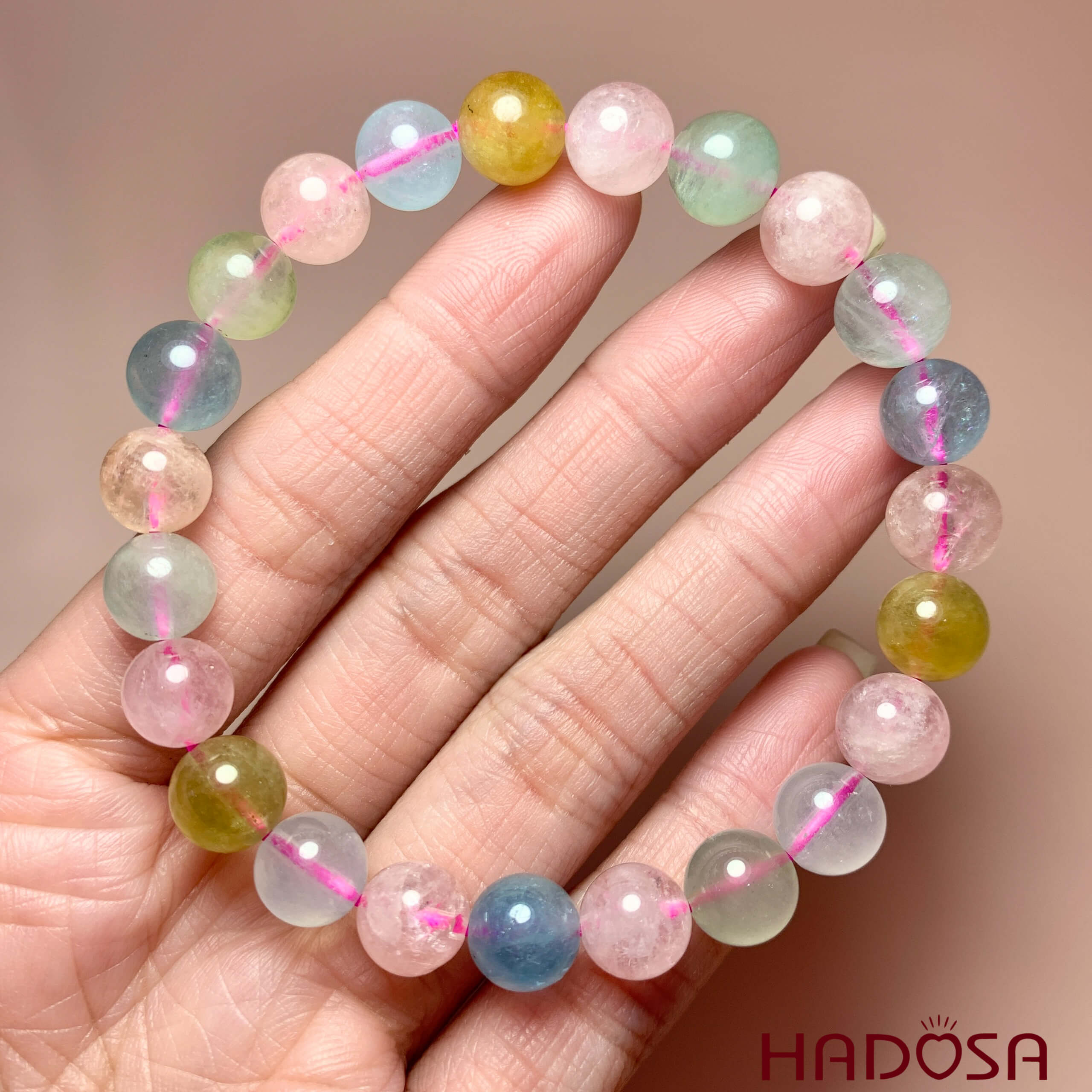 Vòng tay đá Morgan (Beryl) 8mm