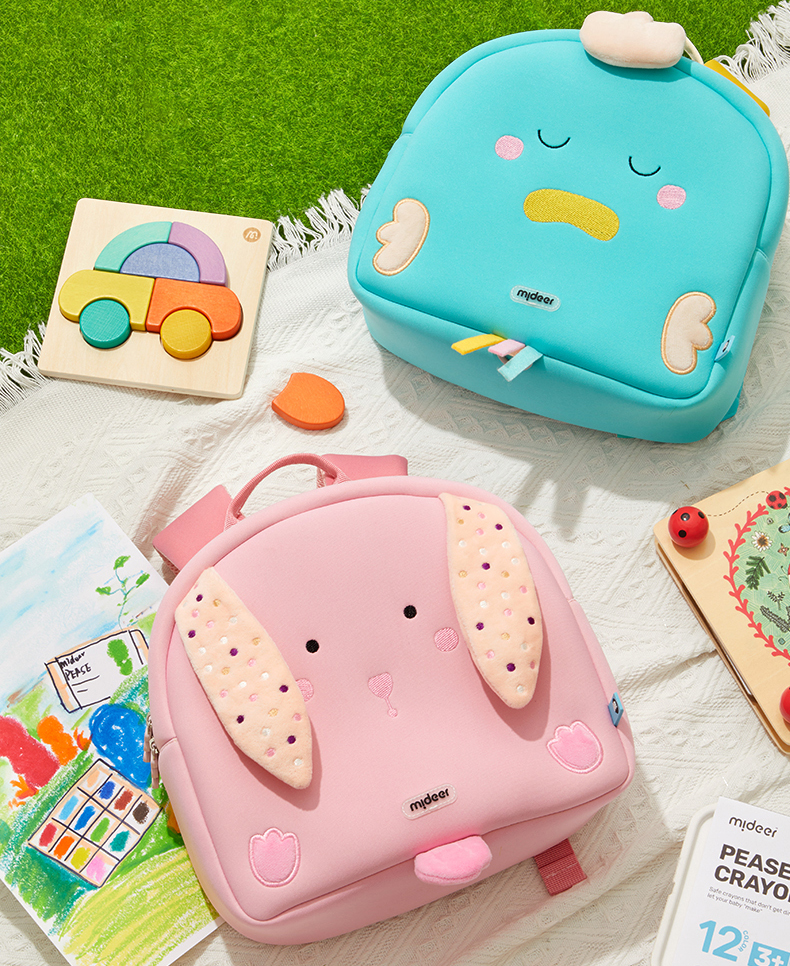 balo hình thú 3D cho bé mầm non - Mideer Kids Backpack
