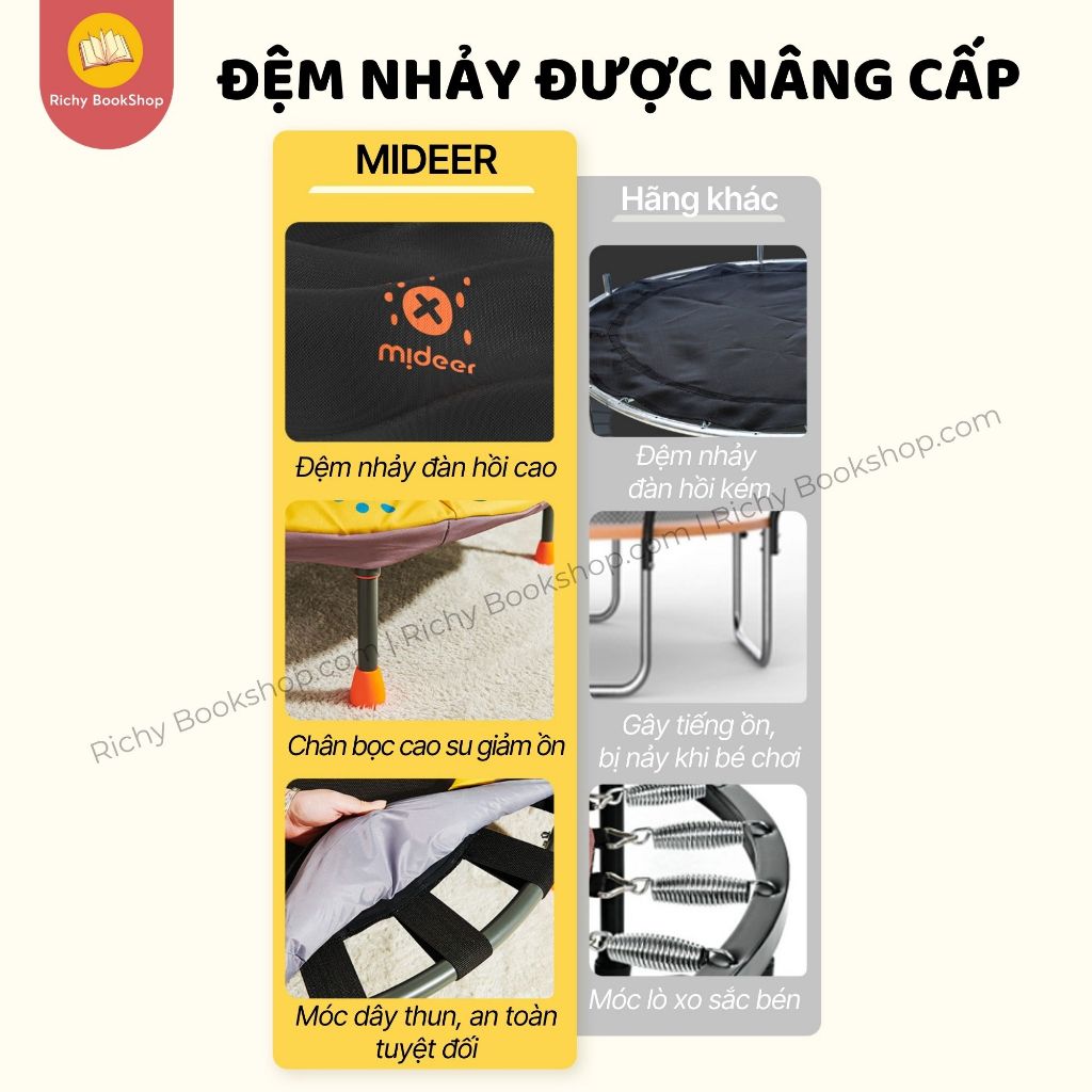 Đệm nhún Mideer Kids Trampoline