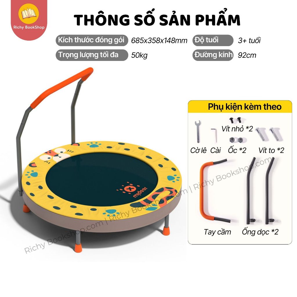 Đệm nhún Mideer Kids Trampoline