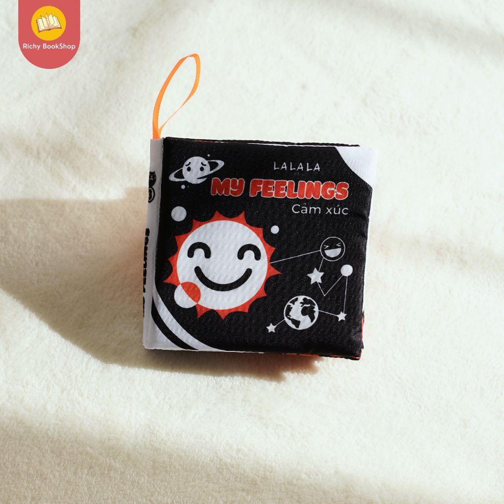 Sách vải cho bé sơ sinh 0 đến 12 tháng Lalala baby