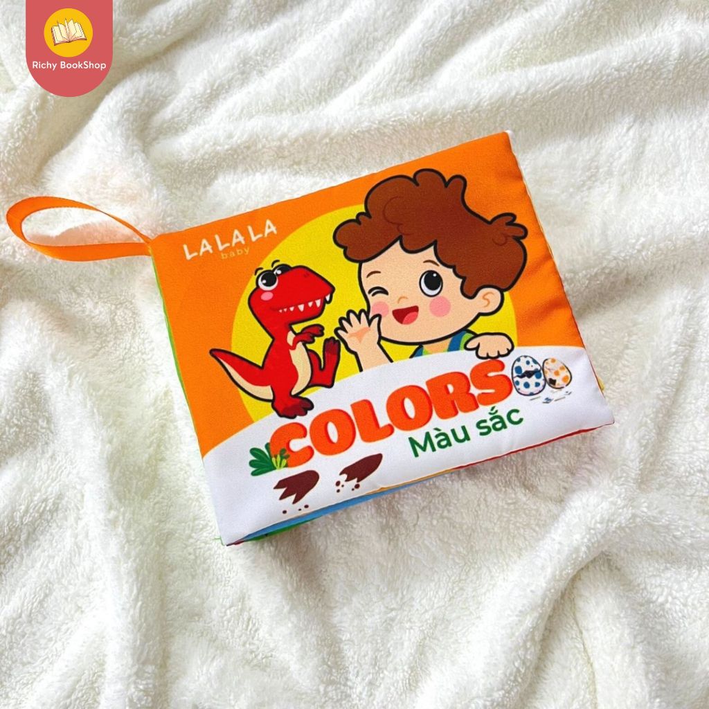 Sách vải cho bé sơ sinh 0 đến 12 tháng Lalala baby