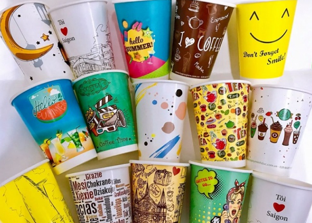 In ly giấy, cốc giấy 27oz -800ml