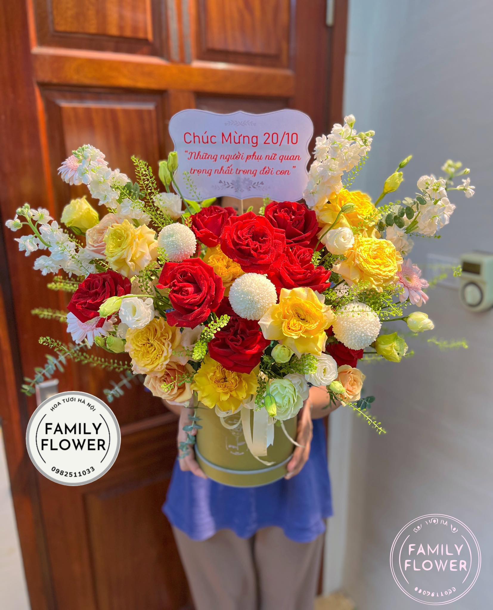 Hoa 20 tháng 11 ở quận Ba Đình Hà Nội ! Mua hoa tươi Hà Nội