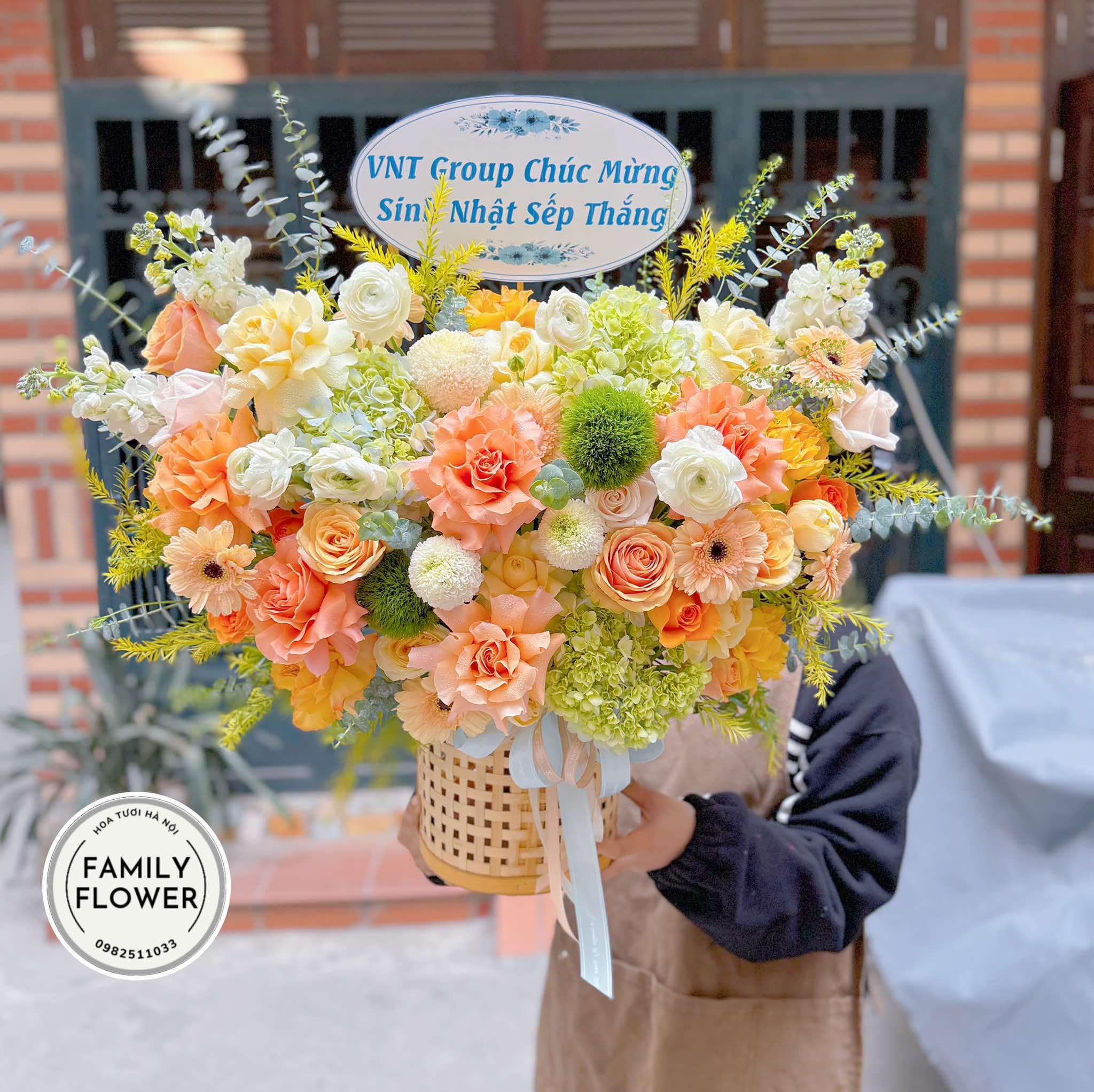 Hoa chúc mừng sinh nhật sếp ở Hà Nội ! Hoa tươi Hà Nội !