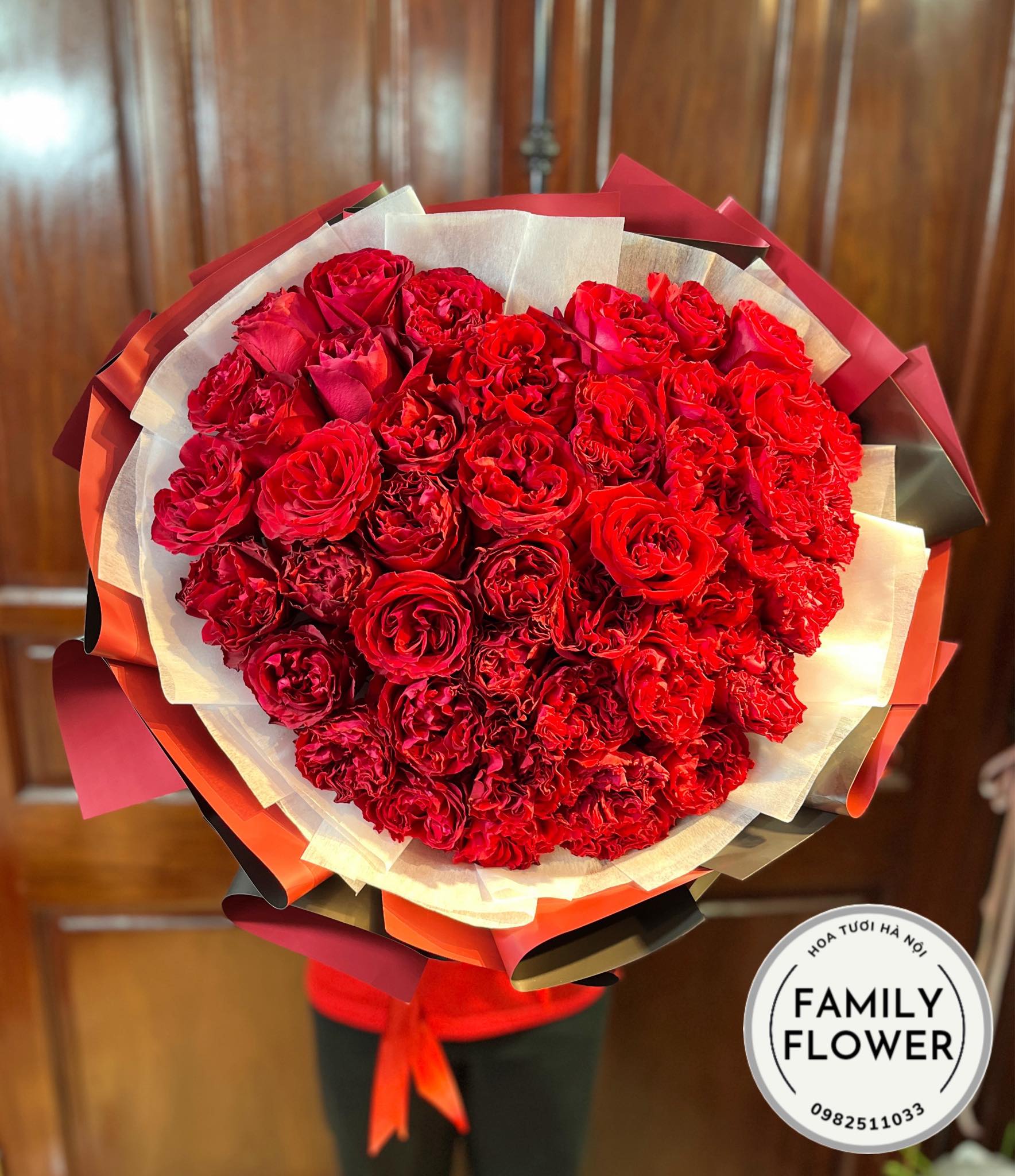 Bó hoa trái tim tặng người yêu ở Hà Nội ! Hoa tỏ tình Hà Nội