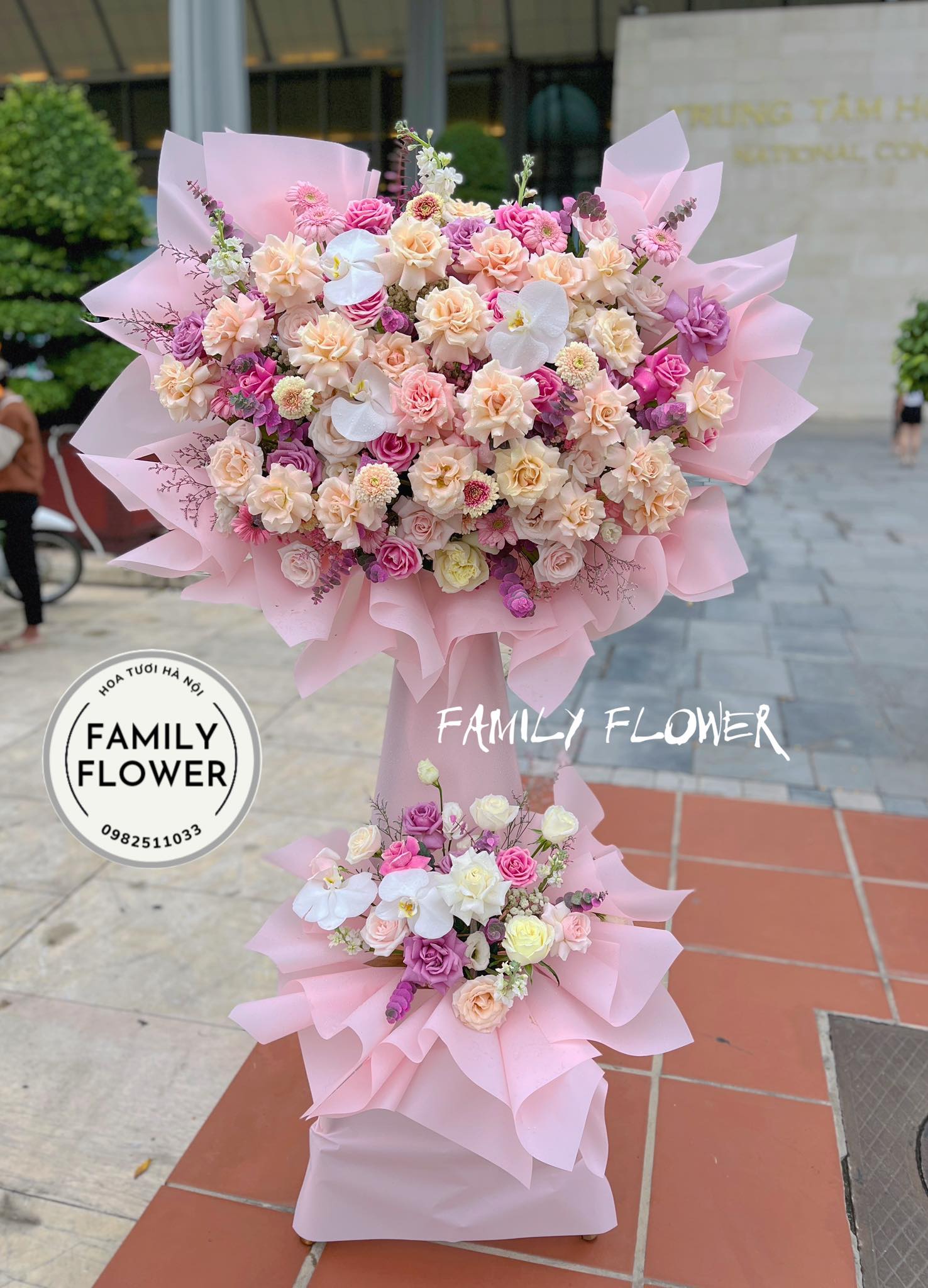 Kệ hoa khai trương sự kiện, hội nghị tại Hà Nội, Điện hoa Hà Nội, Hoa tươi Hà Nội