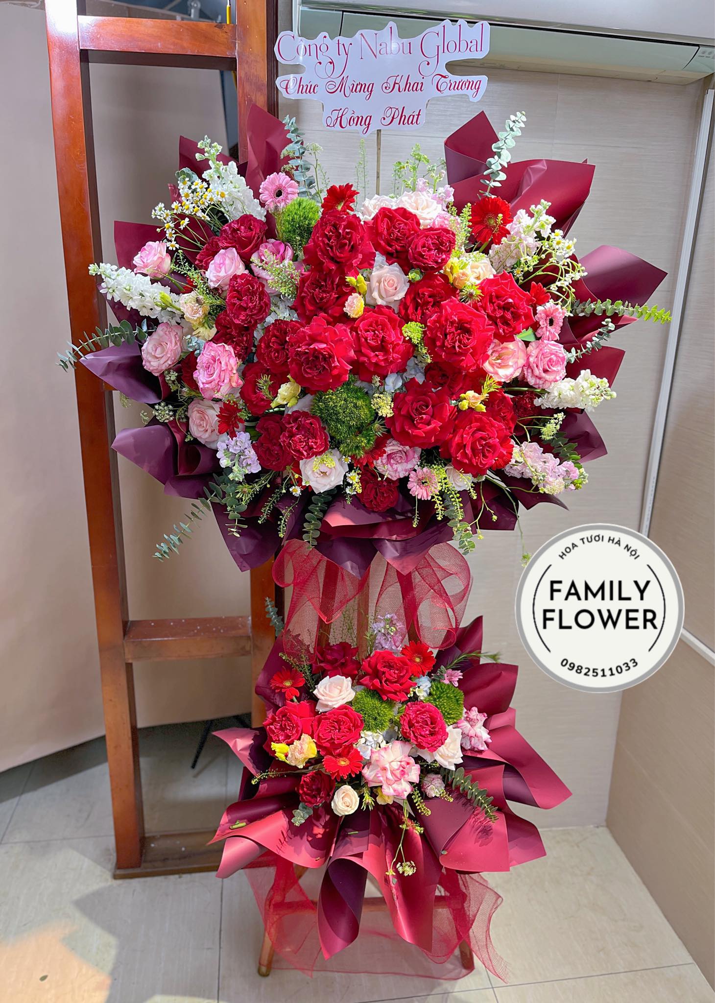 Cây hoa chúc mừng khai trương quận Cầu Giấy , Ba Đình , Hoàn Kiếm Hà Nội ! Mua hoa khai trương