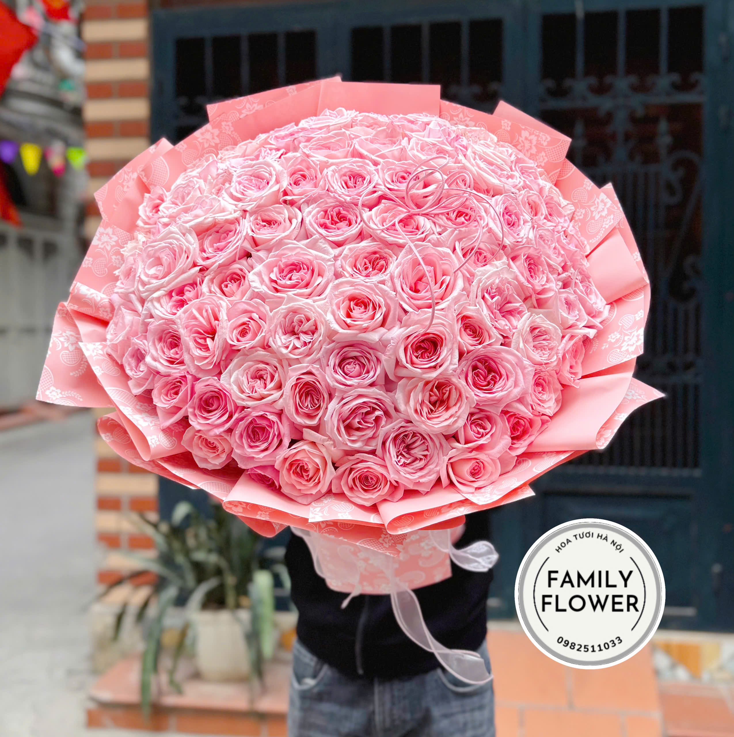 Ohara hồng ! Bó hoa hồng ohara tặng người yêu ở Hà Nội ! Mua hoa tươi Hà Nội