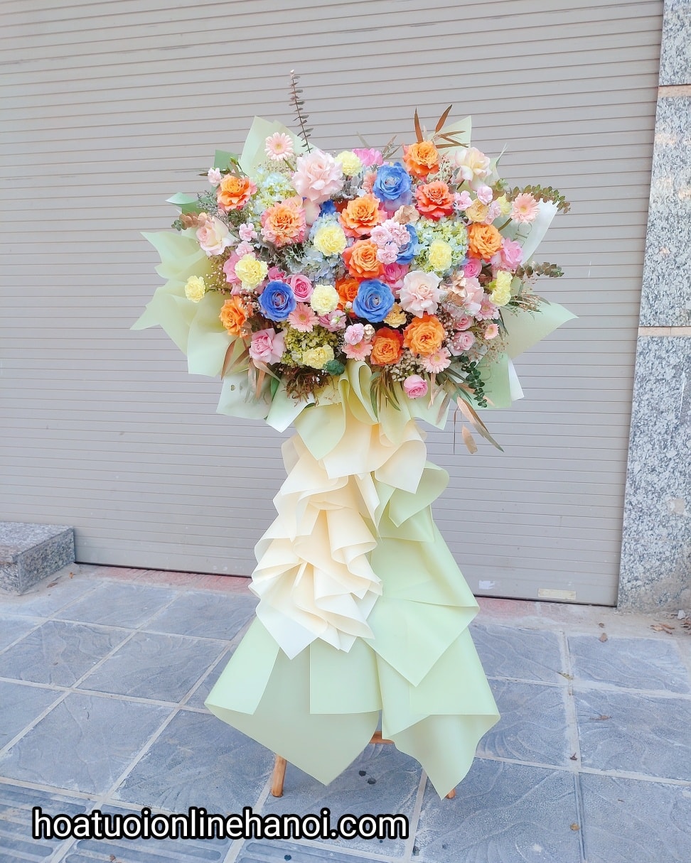 Cây hoa chúc mừng khai trương, thành lập công ty mới, chúc mừng sự kiện , hội nghị đẹp ở hà nội! Hoa tươi hà nội!