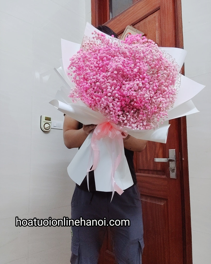 hoa baby hà nội . Bó hoa baby tặng sinh nhật người yêu ở quận BA ĐÌNH - HÀ NỘI