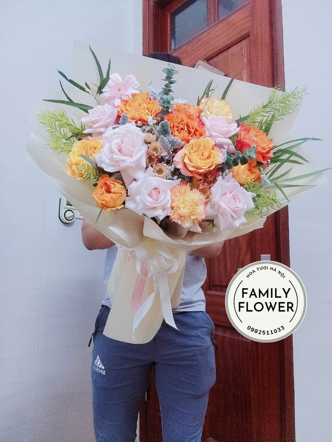 Hoa sinh nhật, Bó hoa chúc mừng sinh nhật nam tại quận Cầu Giấy