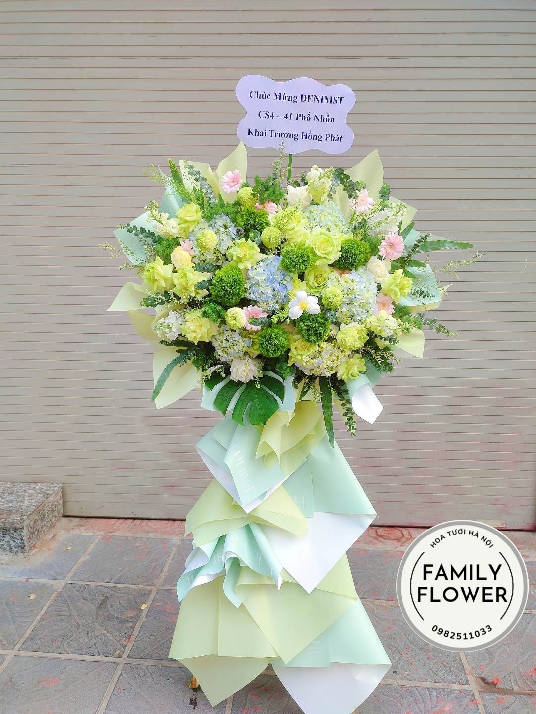 Cây hoa khai trương tại Hà Nội