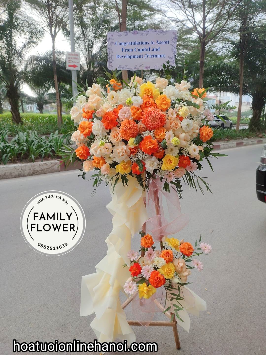 Hoa tươi VIP chúc mừng khai trương , hội nghị , sự kiện quan trọng tại quận Đống Đa .