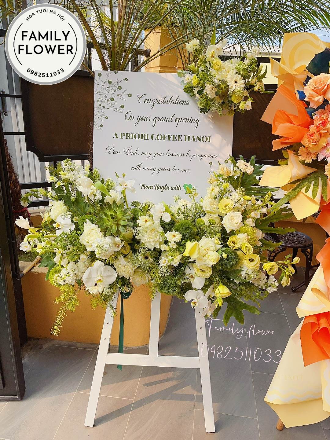 Kệ hoa hiện đại chúc mừng khai Trương quận Ba Đình ! Đống Đa Hà Nội