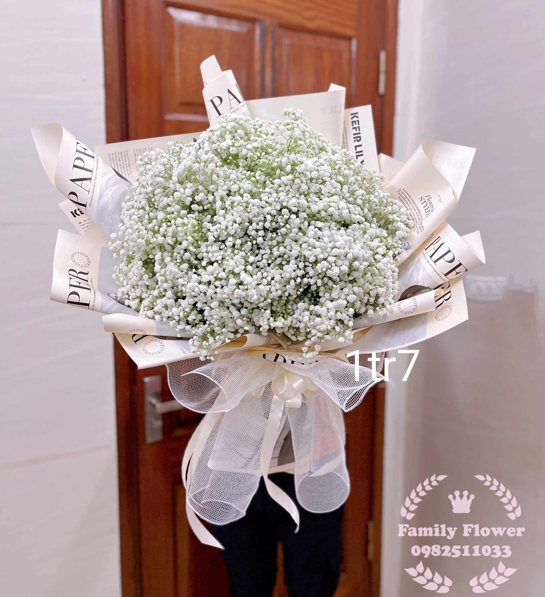 Bó hoa baby tặng người yêu, mẹ nhân dịp 20/10 tại Hà Nội