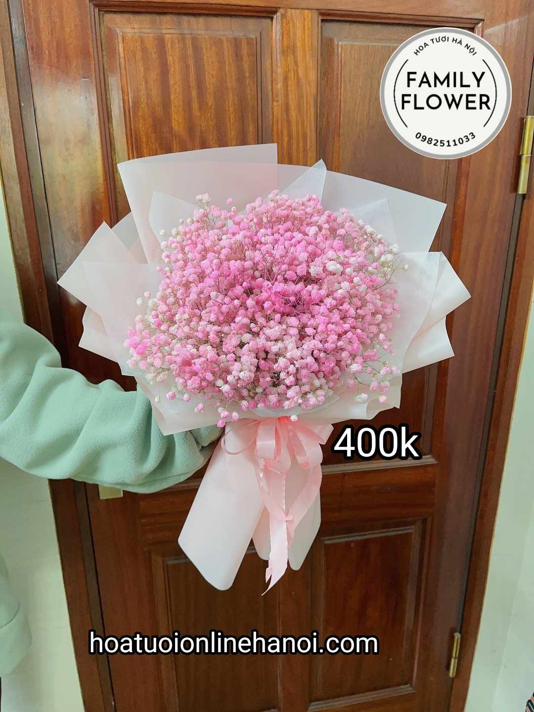 Bó hoa baby tặng người yêu, mẹ nhân dịp 20/10 tại Hà Nội