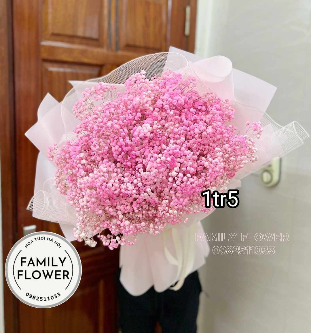 Bó hoa baby tặng người yêu, mẹ nhân dịp 20/10 tại Hà Nội