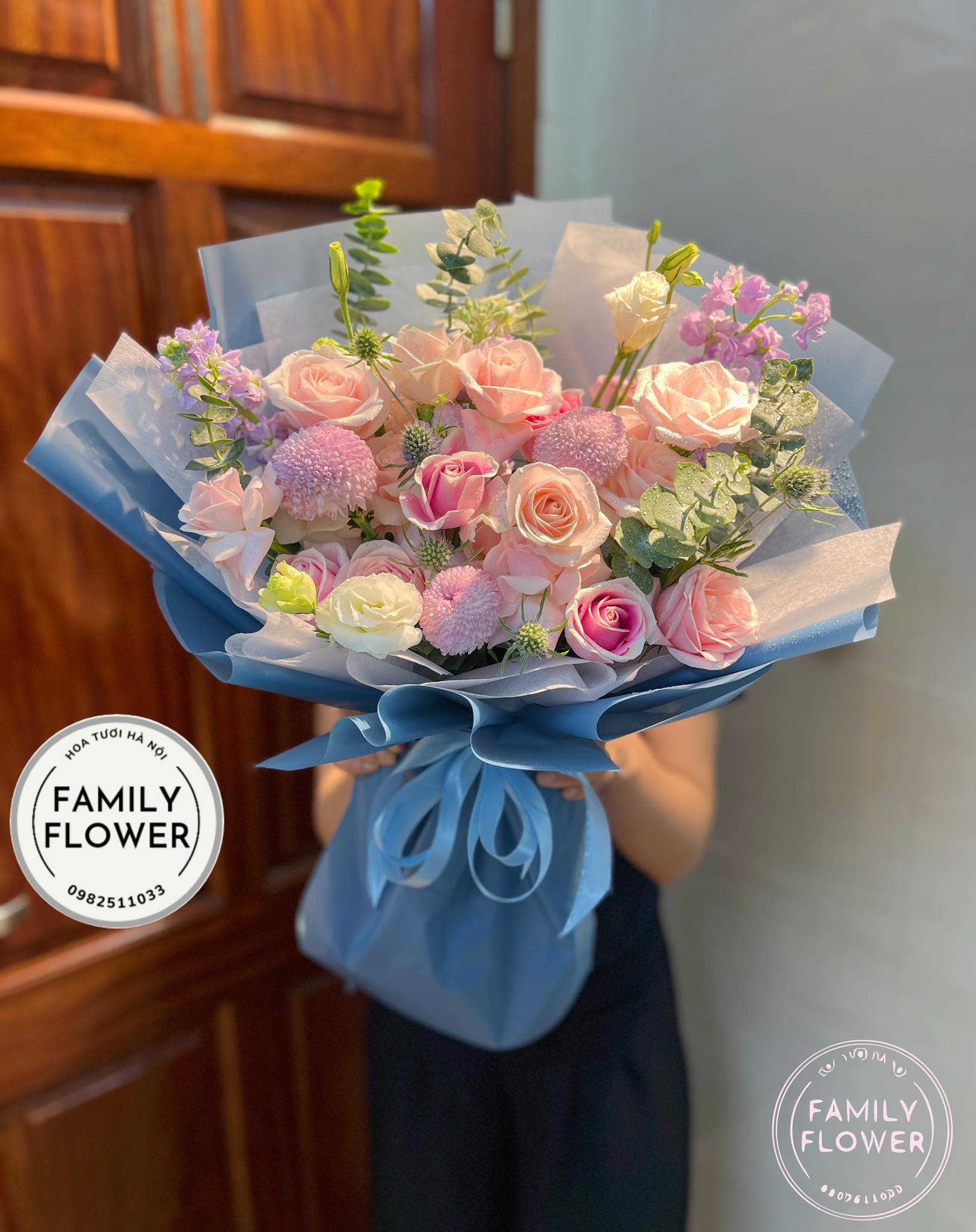 Bó hoa chúc mừng sinh nhật ở Hà Nội ! Điện hoa Hà Nội