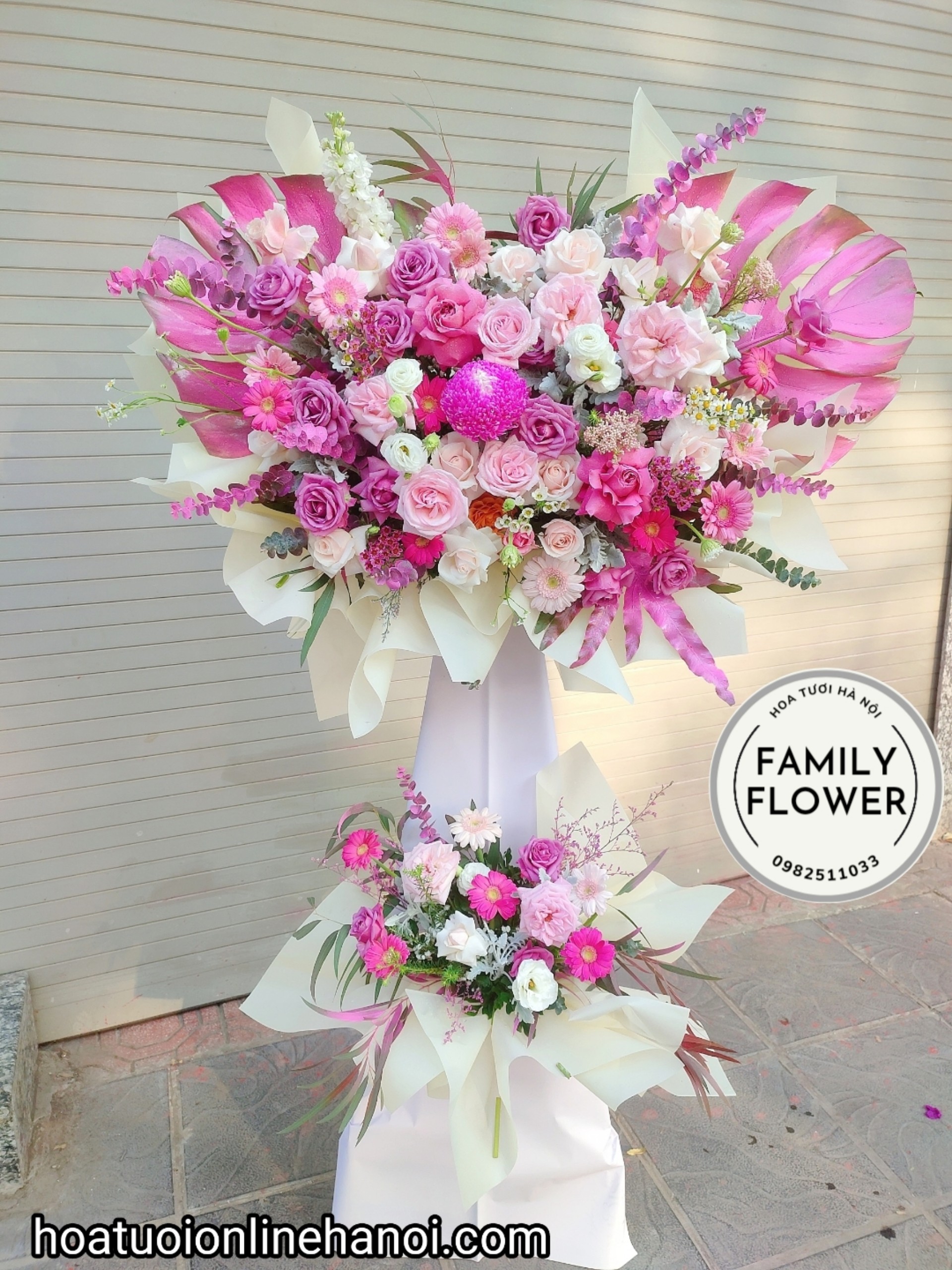 Kệ hoa tân gia , kệ hoa chúc mừng - chúc mưng tân gia tại Đống Đa - Hà Nội.