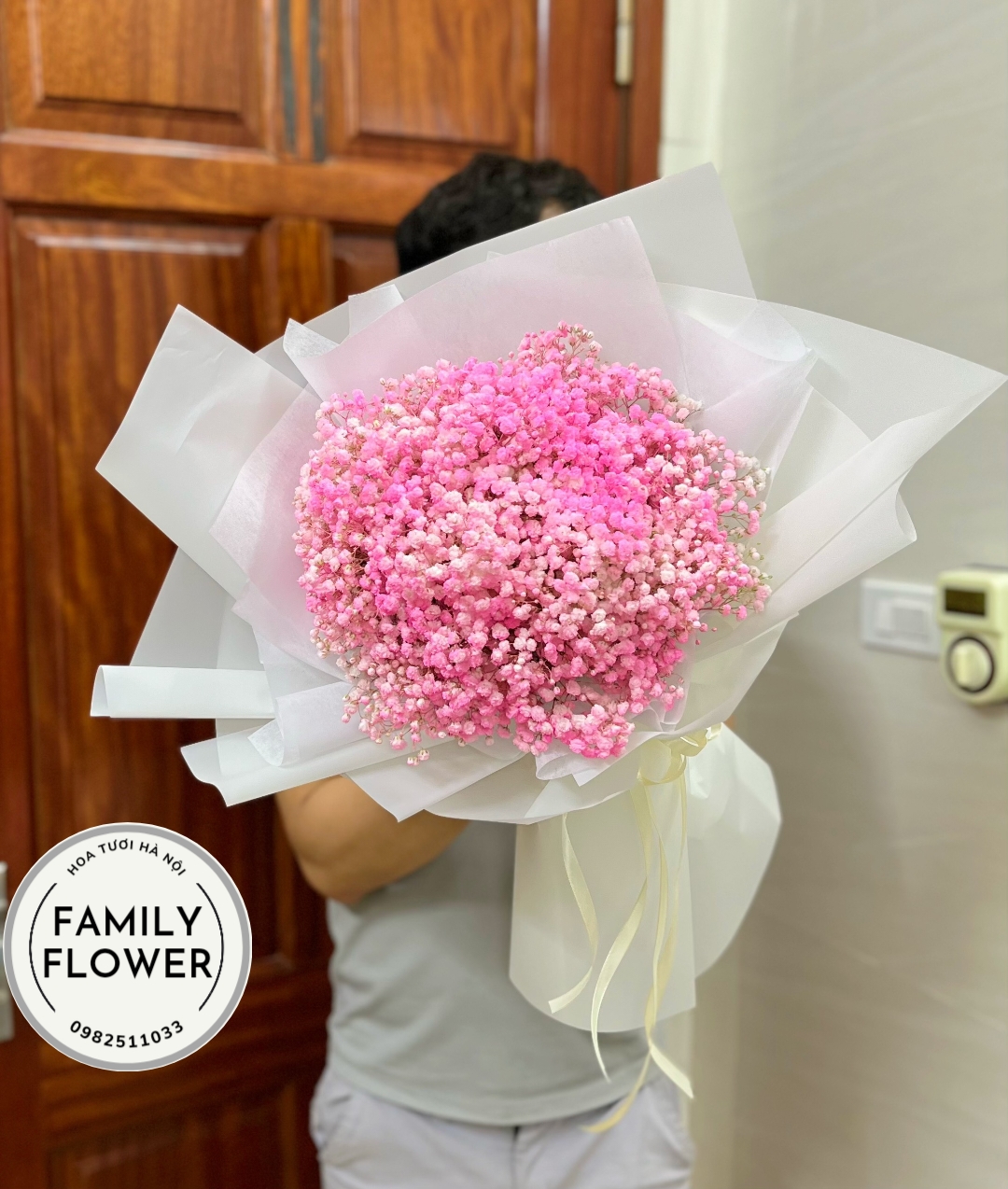 Bó hoa baby tặng bạn bè nhân dịp sinh nhật ở quận Ba Đình ! Hoa tươi Ba Đình