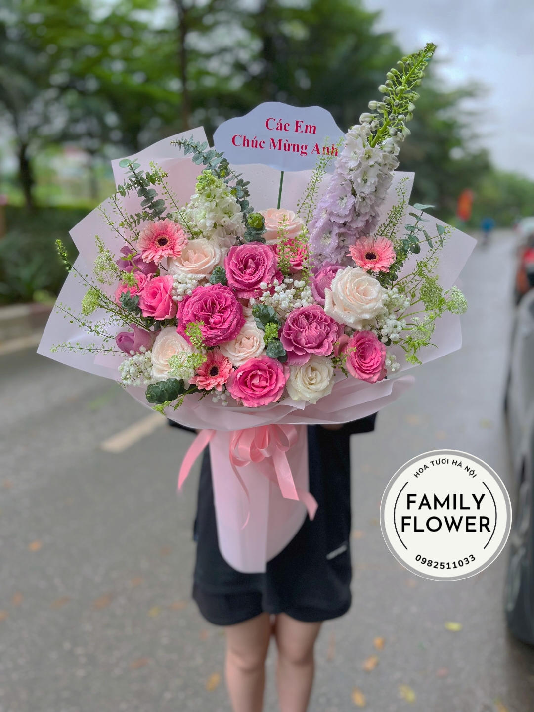 Bó hoa tặng anh trai ở quận Ba Đình ! Hoa tươi Ba Đình