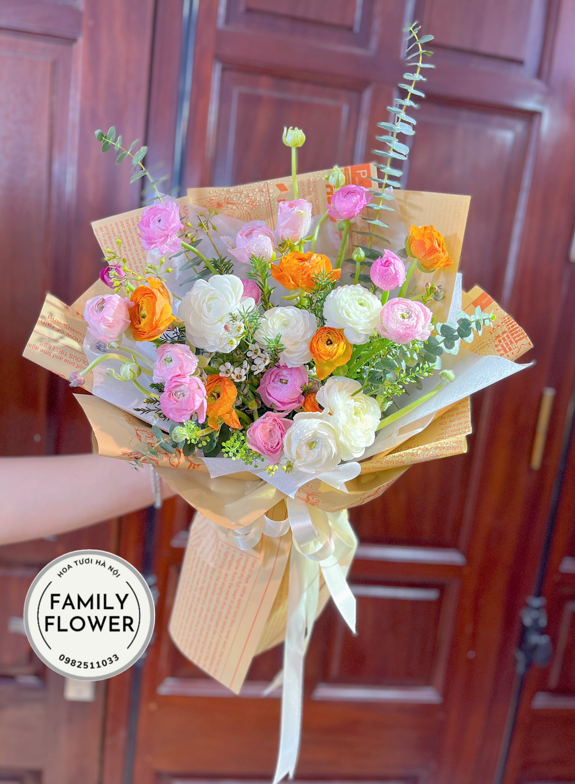 Bó hoa mao lương tặng sinh nhật , mùng 8 tháng 3 , valentine ở Hà Nội ! Hoa mao lương Hà Nội