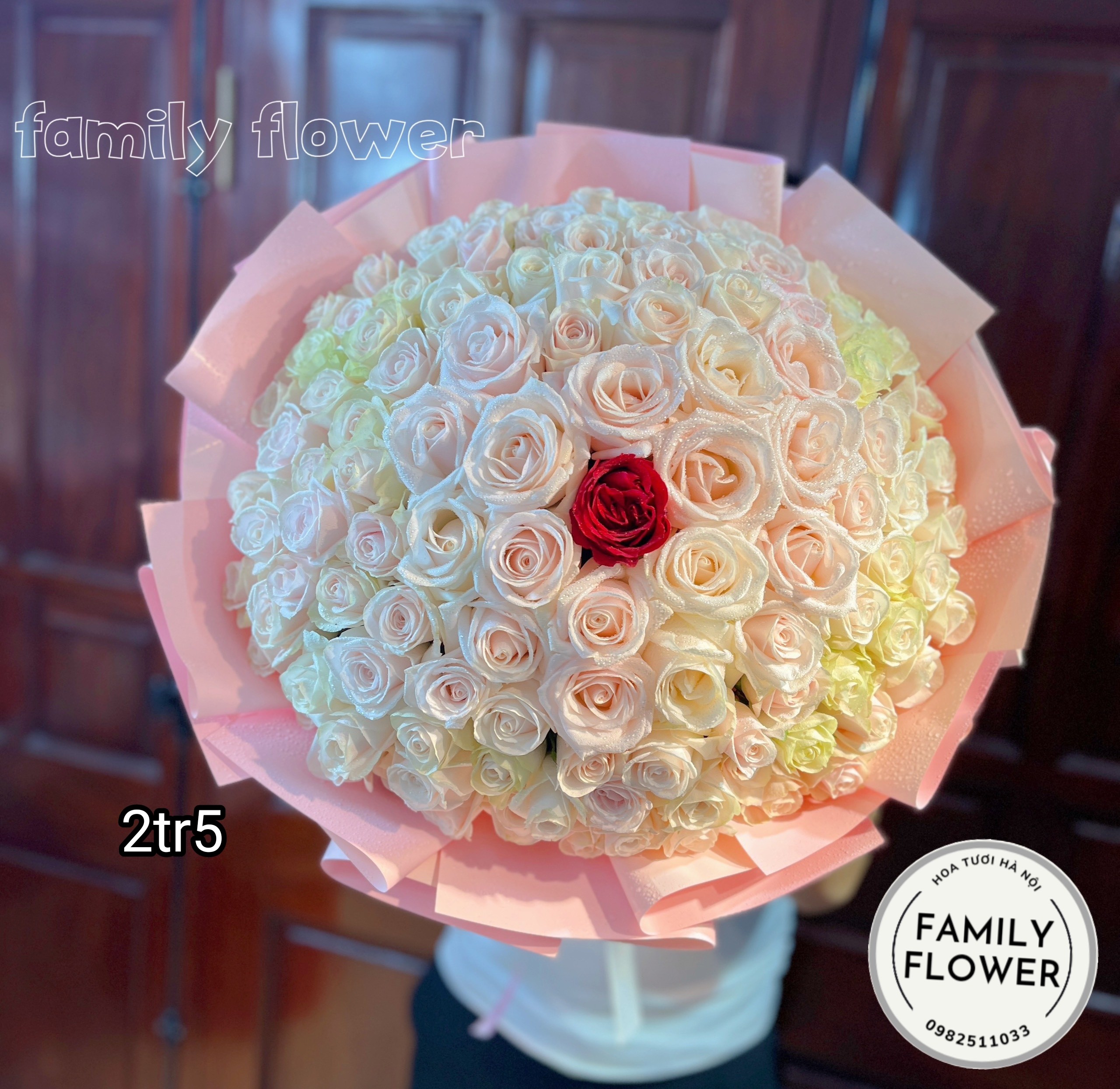 Hoa tươi Hà Nội - Bó hoa chúc mừng nhân ngày 8/3