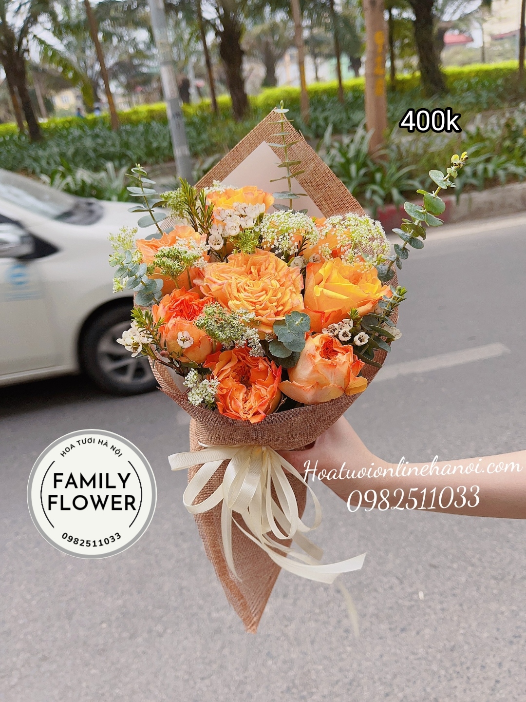 Hoa tươi Hà Nội - Bó hoa chúc mừng nhân ngày 8/3