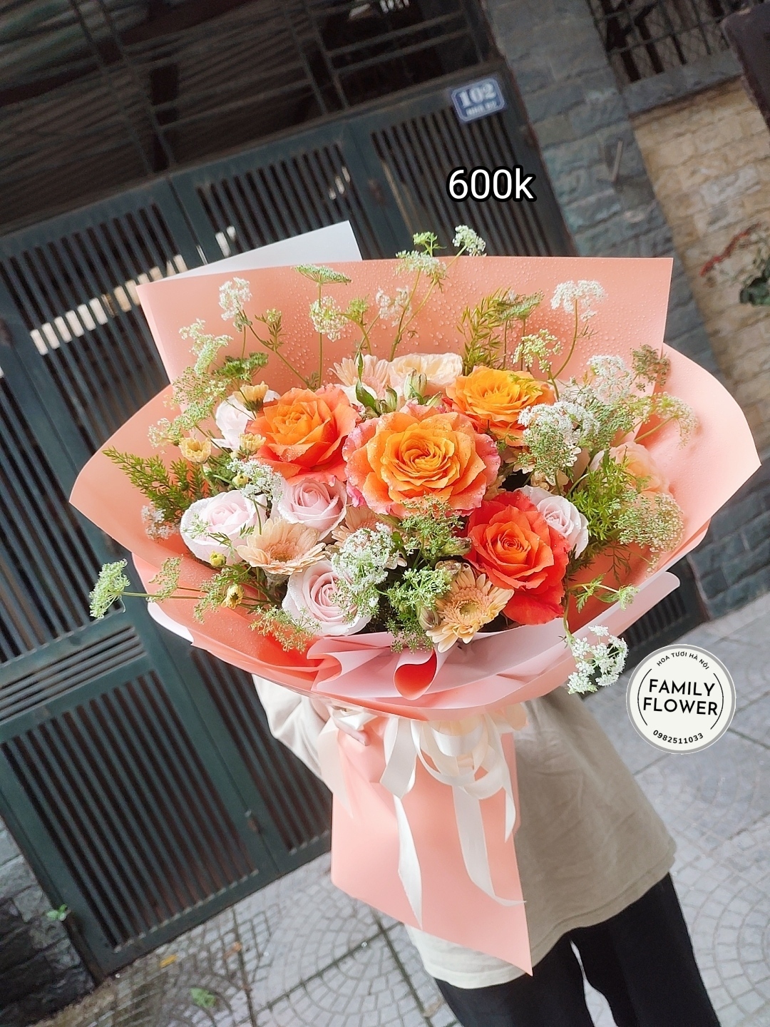 Hoa tươi Hà Nội - Bó hoa chúc mừng nhân ngày 8/3