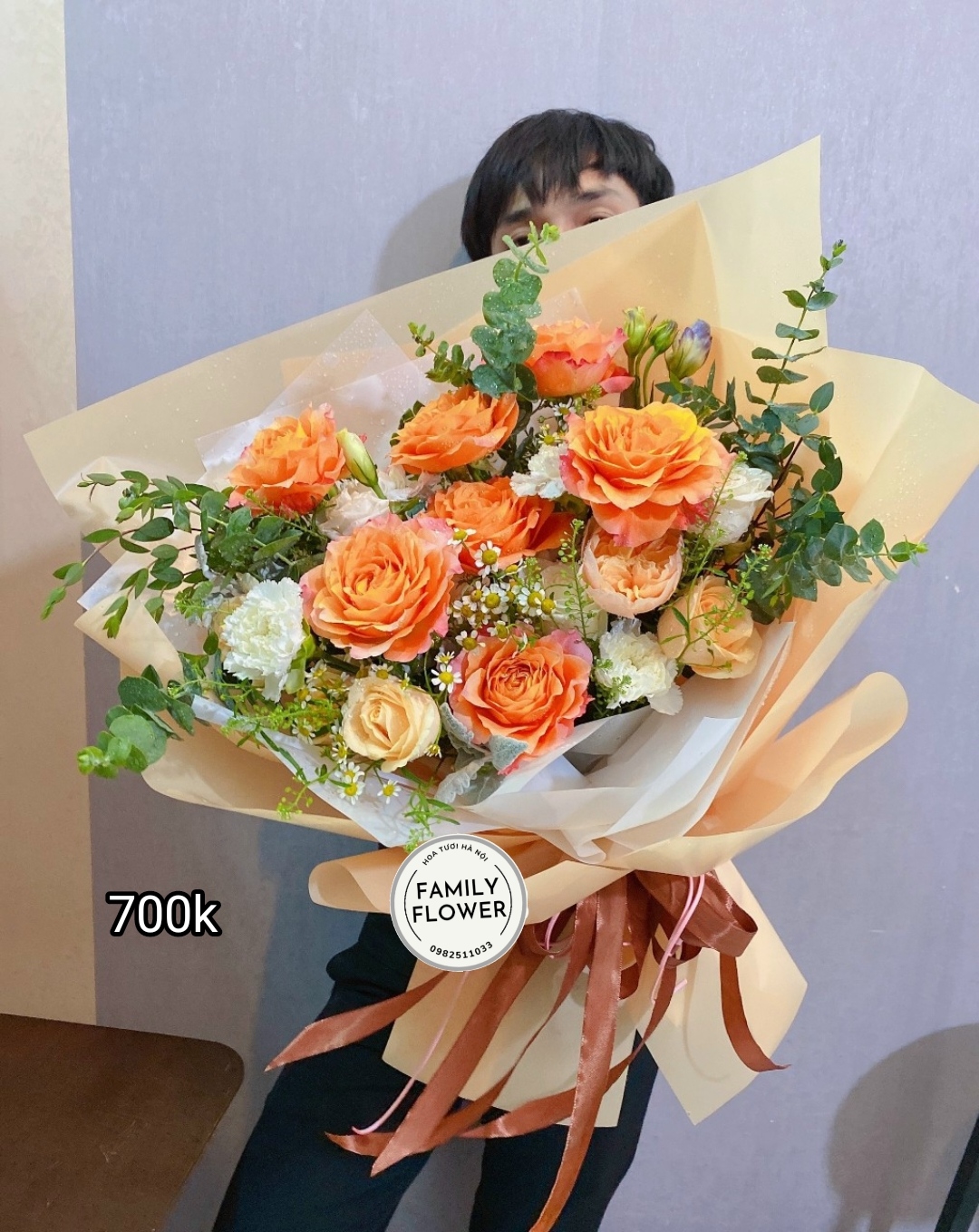 Hoa tươi Hà Nội - Bó hoa chúc mừng nhân ngày 8/3